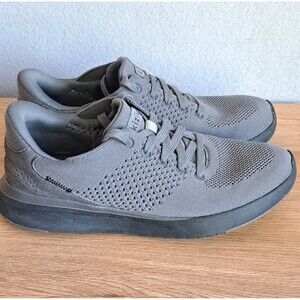 Kizik Lima Women’s 7.5 Men’s 6 Gray Slip-On Athletic Sneakers Comfort Knit